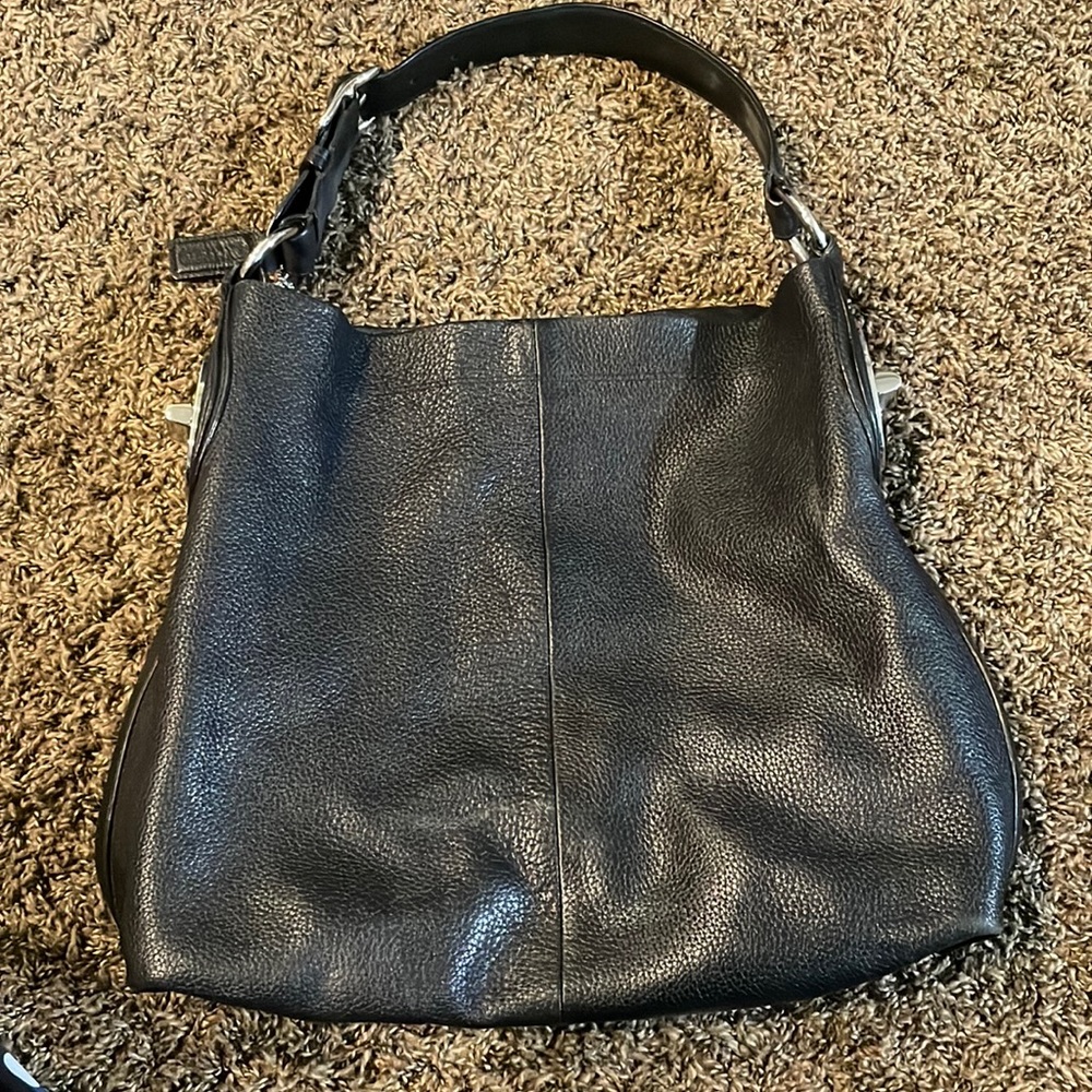 Black coach purse